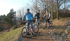 North Downs - XC Westcott to Holmbury Hill - 2008 December - Mountain Biking