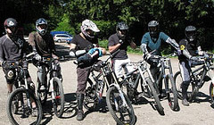 Aston Hill - Downhill mountain biking - 2009 May - Mountain Biking