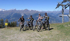 Pila Italy - Long weekend - 2007 August - Mountain Biking