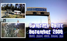 Cwmcarn - Uplift day - 2009 December - Mountain Biking