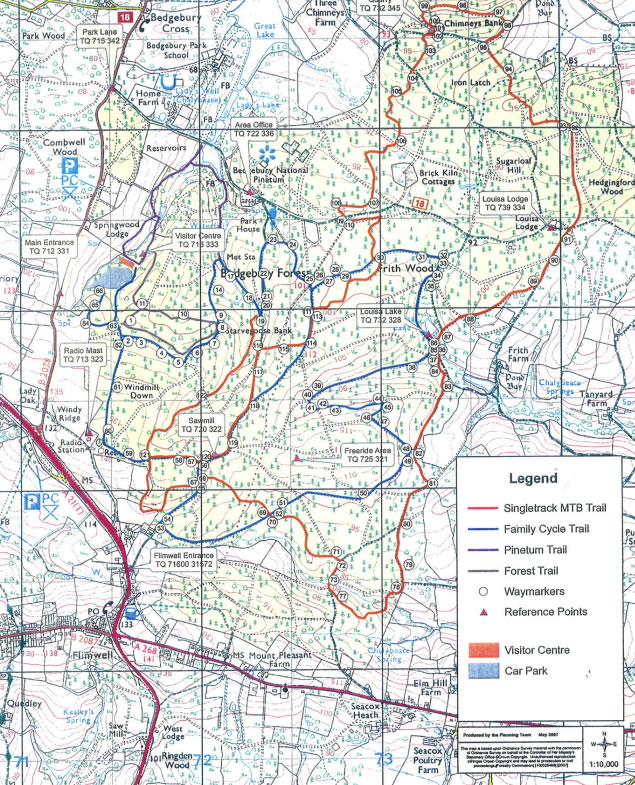 Bedgebury mountain online bike